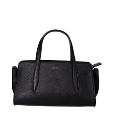 INTER-CHAUSSURES 【LORISTELLA】シュリンクレザーベーシックハンドバッグ