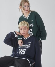 WEGO 【ユニセックス着用ITEM】ナンバリングプルオーバー