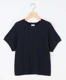 組曲 L 【先行予約・WEB限定】バックリボンケーブル ニット