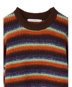 AMERICAN HOLIC グラデーションボーダーニットプルオーバー