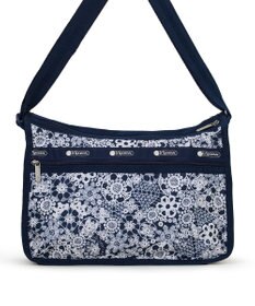 LeSportsac DELUXE EVERYDAY BAG/フローラルレースネイビー