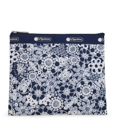 LeSportsac DELUXE EVERYDAY BAG/フローラルレースネイビー