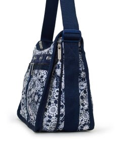 LeSportsac DELUXE EVERYDAY BAG/フローラルレースネイビー