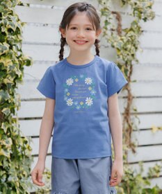 組曲 KIDS  【110-140㎝】 フラワーリースTeeシャツ