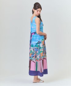 GRACE CONTINENTAL リゾートプリントマキシ