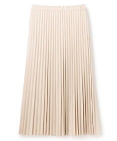 UNFILO 【野呂佳代さん着用】フェイクレザー プリーツスカート