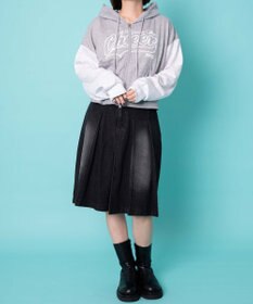 WEGO チアロゴWジップパーカー