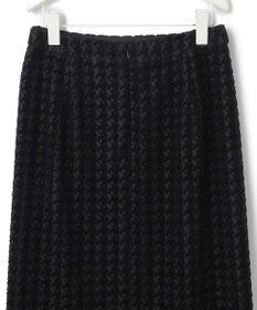 ICB L ハウンドトゥースフロッキーレース スカート