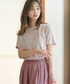 ANY SIS エンボスロゴ Tシャツ