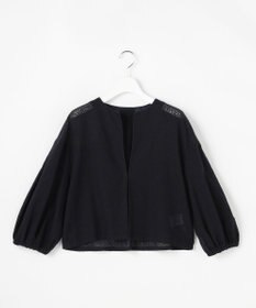 自由区 テクスチャージャージーレーシー カーディガン