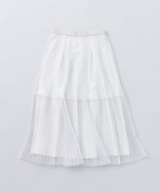 組曲 ラメチュールプリーツ スカート