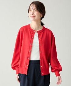 ANY L スプリングカラーニットカーディガン