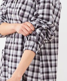 Wing 【パジャマ】長袖・長ズボン　綿100%　チェック柄　ウイング／ワコール　EP4000