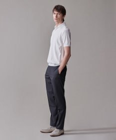 J.PRESS MEN 機能×縫製₌快適な着心地 「高見え」ニットポロ【接触冷感 / 洗える】ホールガーメントニット ポロシャツ