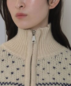 WEGO ノルディックZIPニット