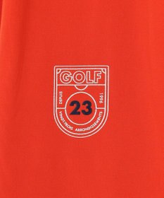 23区GOLF 【WOMEN】新色追加！【吸水速乾/UVカット】フレンチスリーブロゴモックネック