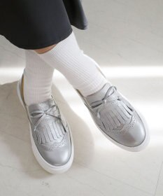 Pointer 日本製 本革タッセルスニーカー