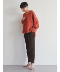 AMERICAN HOLIC ＭｉｘヤーンＶネックニットプルオーバー