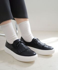 Pointer 日本製 本革タッセルスニーカー