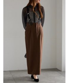 Te chichi サスペンダータイトスカート