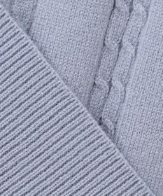 ANY SIS 【洗える】ミニケーブルカラー ニット