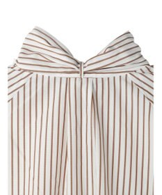 earth music&ecology ボウタイシャツワンピース