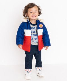 MIKI HOUSE HOT BISCUITS 【80-120cm】 裏地フリース ジャンパー