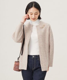 自由区 L 【洗える】ブークレーニット アウター