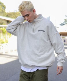 WEGO ヘビーウエイトハーフZIPワンポイントPO