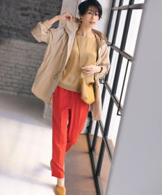 ICB 【WEB限定カラーあり・洗える】Calm プルオーバーブラウス