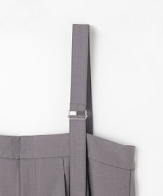 ANY イージーケアライトストレッチサロペット