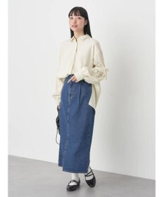earth music&ecology ナローデニムスカート