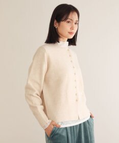 Green Parks 金釦コンパクトニットカーディガン