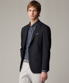 JOSEPH ABBOUD 【ストレッチ・イージーケア】ジャージーストライプシャツ