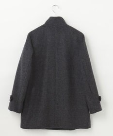 J.PRESS LADIES L ショートビーバー スタンドカラー コート