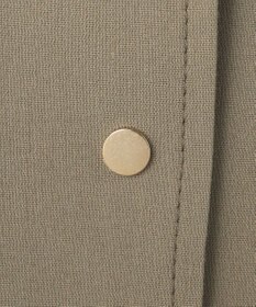 自由区 【カタログ掲載・セットアップ対応】リネンストレッチノーカラー ジャケット