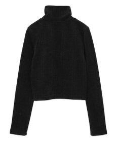 earth music&ecology ベロアケーブルＺｉｐカーディガン