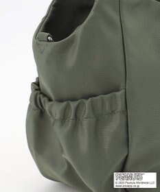 Y'SACCS SNOOPYデザイン　ギャザー2wayミニトート