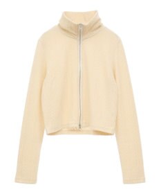 earth music&ecology ベロアケーブルＺｉｐカーディガン