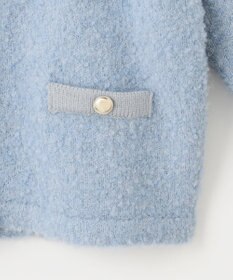 Feroux 【洗える】ブークレー ニットジャケット