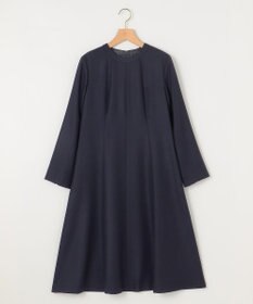 組曲 【WEB限定】ウールジョーゼット フレアワンピース