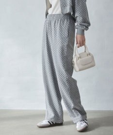 WEGO 【ウエストゴム/XSSMサイズ展開】スウェットワイドパンツ