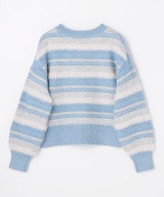 ANY パターンボーダーニット