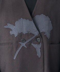 CRAFT STANDARD BOUTIQUE 刺繍カラーレスジャケット
