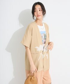 CRAFT STANDARD BOUTIQUE 刺繍カラーレスジャケット