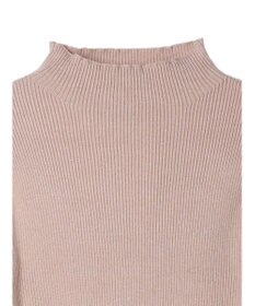 earth music&ecology ハイネックラメニットプルオーバー