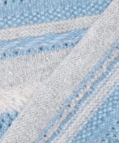 ANY パターンボーダーニット