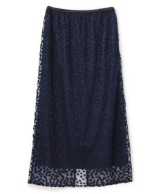 UNFILO L エンブロイダリー レーススカート