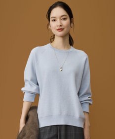 自由区 S 【カタログ掲載】スムージーラグランスリーブ ニット