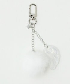 WEGO ファーエンジェルキーホルダー